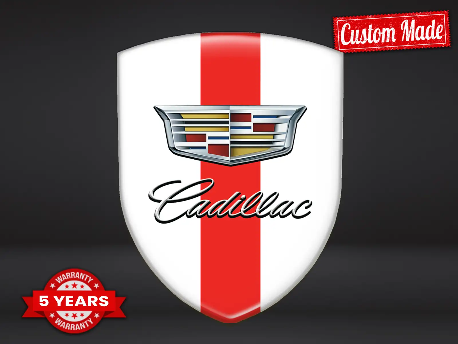 Cadillac Stoßsticker Universal Hochwertig Professionell